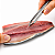 Pinça Inox Ponta Diagonal Limpar Tirar Espinhas Peixes Culinária Japonesa - Imagem 2