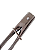 Pegador Legumes Salada Peixe Carne Inox Com Trava 30 Cm - Imagem 3