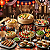 Espeto Kanji Japonês Bishoku “Comida Deliciosa” 100un | Palito Petiscos Oriental - Imagem 2