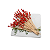 Espeto Decorativo Trançado vermelho 12cm 100un | Palito Petiscos Festa - Imagem 4