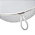Peneira Inox 15cm para Coar Escorrer e Polvilhar - Imagem 2