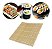 Esteira Sudare Bambu Enrolar Sushi Oriental 24 Cm grande - Imagem 1