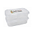 Kit 2 Potes Plásticos 450 ml Com Tampa Plástico Não Pega Cheiro E Cor - Imagem 1