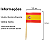 Palito Decorativo Bandeira Espanha 100un | Petiscos Festa Futebol - Imagem 4
