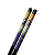 Hashi De Madeira Gueixa Roxo Resistente 23cm Oriental Sushi - Imagem 2