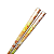 Hashi Garsa Dourada Madeira Oriental Talher Japones 23 Cm - Imagem 2