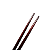 Hashi Pauzinho Flor De Cerejeira Azul Higiênico 23 Cm - Imagem 3