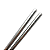 Hashi De Aço Inox Liso Resistente Oriental Restaurante - Imagem 3