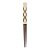 Hashi De Madeira Bege Talhado Resistente Oriental Sushi - Imagem 1