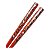 Hashi De Bambu Petalas Vermelhas Resistente Oriental Sushi - Imagem 2