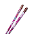 Hashi De Madeira Rosas Resistente Oriental Sushi Comida - Imagem 2