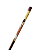 Hashi De Madeira Gueixa Marrom Japão 23cm Oriental Sushi - Imagem 2