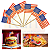 Kit 1.000 Palito Bandeira Estados Unidos | Espeto Decorativo Petiscos Festa Buffet - Imagem 1