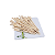 Kit 1000 Palito Decorativo Kanji Japonês 12cm | Espeto Petiscos Buffet - Imagem 3