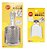 Kit 2 Ralador Aço Inox Grande E Pequeno Gengibre Nabo Japão - Imagem 1