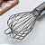 Batedor De Ovos Massa Bolo Manual Inox 29 Cm - Imagem 4