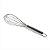 Batedor De Ovos Massa Bolo Manual Inox 29 Cm - Imagem 2