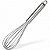 Batedor De Ovos Massa Bolo Manual Inox 29 Cm - Imagem 1