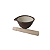Suribachi Tigela Amassador Socador Temperos 7,5cm Com Pilão - Imagem 2