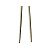 Hashi Aguebashi Bambu Longo 33cm Frituras Comida Japonesa Oriental - Imagem 3