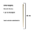Hashi Aguebashi Bambu Longo 45m Frituras Comida Japonesa Culinario - Imagem 3