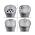 Kit Churrasco 6 Peças Inox Bambu Welf com Porta Temperos - Imagem 5
