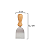 Kit Para Queijo 5 Peças De Bambu E Aço Inox Oregon Welf - Imagem 5