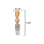 Kit Para Queijo 5 Peças De Bambu E Aço Inox Oregon Welf - Imagem 4