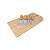 Kit Para Queijo 5 Peças De Bambu E Aço Inox Oregon Welf - Imagem 2