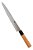 Faca Para Sushi 21 Cm Lâmina Aço Inox Peixe Salmão Chef - Imagem 1