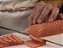 Faca Para Sushi 21 Cm Lâmina Aço Inox Peixe Salmão Chef - Imagem 7