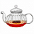 Chaleira para Chá com Infusor Vidro Borossilicato 400ml - Imagem 1