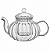 Chaleira para Chá com Infusor Vidro Borossilicato 400ml - Imagem 2