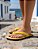 Chinelo De Palha Japonês Zori Amarelo - Imagem 2