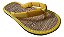 Chinelo De Palha Japonês Zori Amarelo - Imagem 3