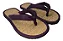 Chinelo De Palha Japonês Zori Roxo - Imagem 2