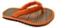 Chinelo De Palha Japonês Zori Laranja - Imagem 2