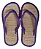 Chinelo De Palha Japonês Zori Violeta Lilás - Imagem 1