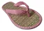 Chinelo De Palha Japonês Zori Rosa Bebe - Imagem 3