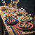 Kit 1.000 Palito Bandeira Coreia | Espeto Decorativo Petiscos Festa Buffet - Imagem 3