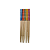 Kit 5 Hashi Bambu Colorido 23 cm Oriental - Imagem 1