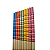 Kit 5 Hashi Bambu Colorido 23 cm Oriental - Imagem 2