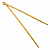 Hashi Japonês Aguebashi de Bambu 39cm para Frituras e Culinária Oriental - Imagem 1