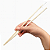 Hashi Japonês Aguebashi de Bambu 39cm para Frituras e Culinária Oriental - Imagem 3