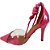 Scarpin Zhaceci de Amarrar Pink - Imagem 1