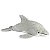 Golfinho de Pelúcia Cinza - 65cm - Imagem 1