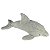 Golfinho de Pelúcia Cinza - 65cm - Imagem 2