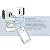 Tomada USB Pial Plus+ Legrand Dupla Com Tomada 10A Cinza 4x2 - Imagem 2
