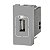 Módulo USB Tomada Cinza Pial Plus+ Legrand 1500mA 615088CZ - Imagem 1