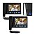 Kit Vídeo Porteiro HDL Advance Com Câmera 2 Unidades Internas 7 Polegadas Viva-Voz - Imagem 2